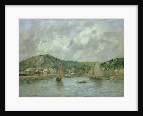 Cherbourg, 1883 by Eugene Louis Boudin