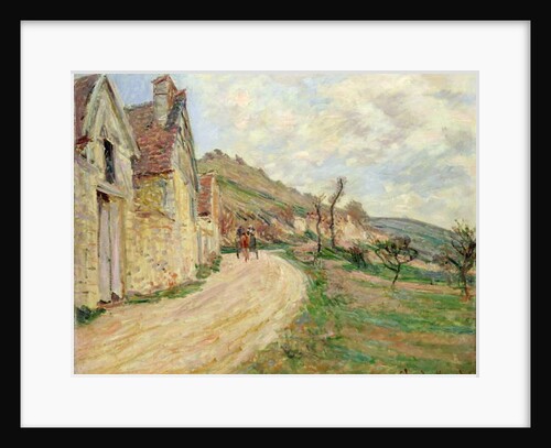 The Rocks at Falaise by Claude Monet