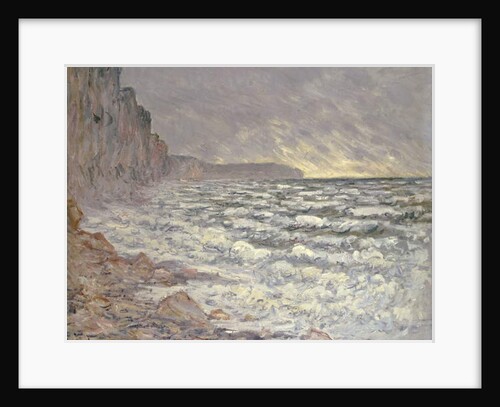 The Sea at Fecamp, 1881 by Claude Monet
