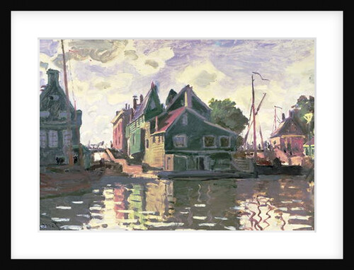 Zaandam by Claude Monet