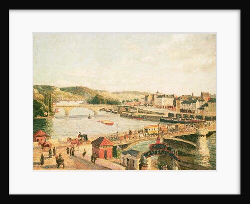 Sunshine at Rouen, 1896 by Camille Pissarro