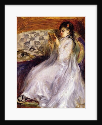 Young Woman Reading, c.1873 by Pierre Auguste Renoir