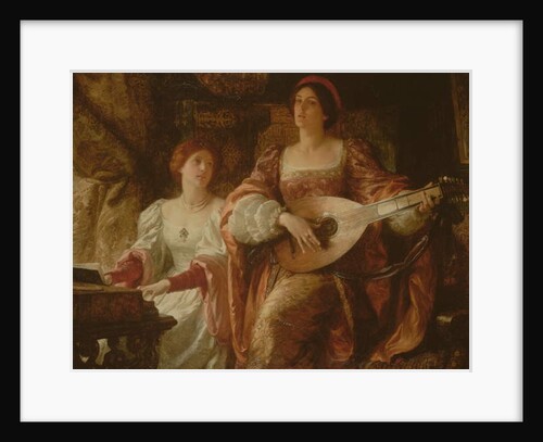 The Duet by Frank Dicksee