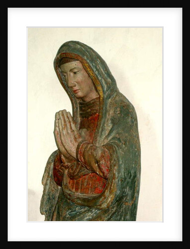 Statue of the Virgin by French School