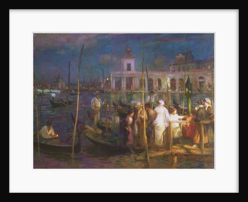 An Evening in Venice, c.1910 by Charles Hodge Mackie