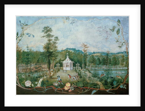 Chinese Pavilion in an English Garden, c.1750 by Thomas Robins