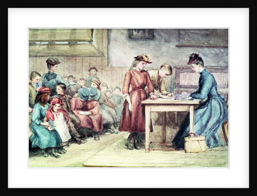 The Classroom, c.1880 by English School