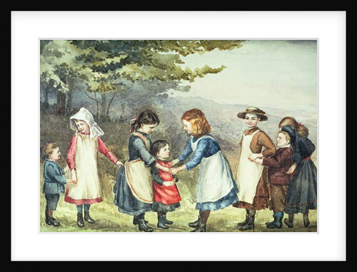 Children's Games, c.1880 by English School