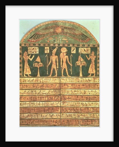 Stele of Horsiese, Late Period by Egyptian 26th Dynasty