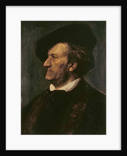 Portrait of Richard Wagner by Franz Seraph von Lenbach