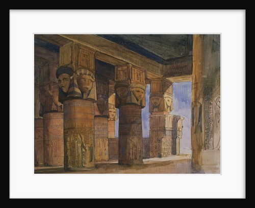 Temple of Denderah, Upper Egypt by William James Muller