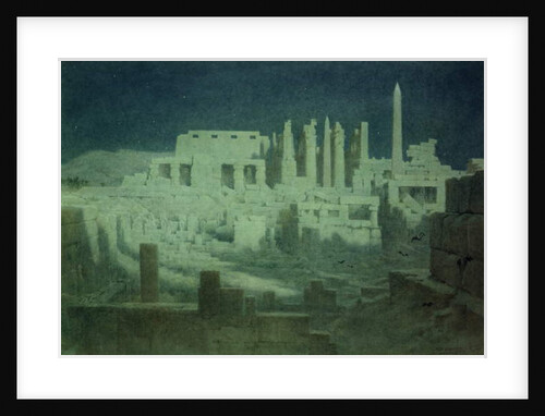 Moonlight at Karnak by Robert George Talbot Kelly
