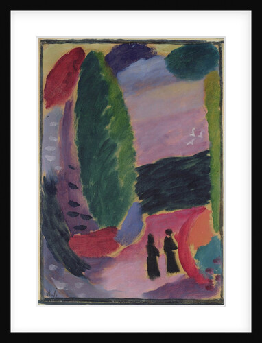 Variation, 1916-17 by Alexej von Jawlensky