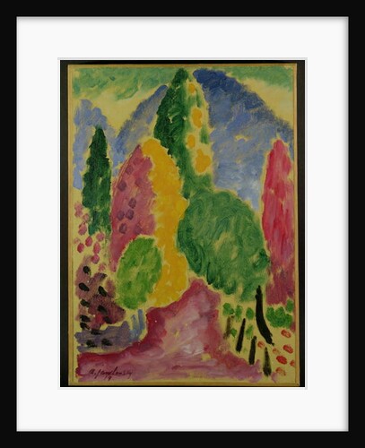 Variation, 1914 by Alexej von Jawlensky