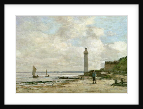Lighthouse at Honfleur, 1864-66 by Eugene Louis Boudin
