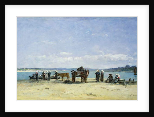 The Breton Fishermen's Wives, 1870-73 by Eugene Louis Boudin