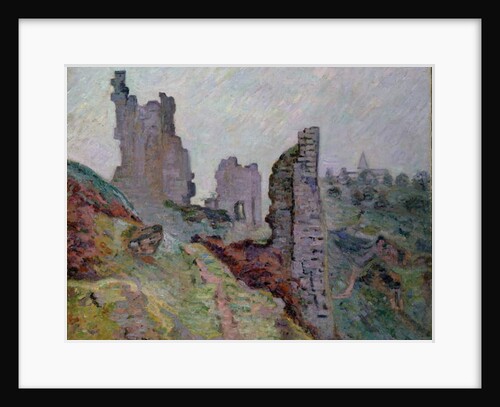 Ruins in the Fog at Crozant, 1894 by Jean Baptiste Armand Guillaumin