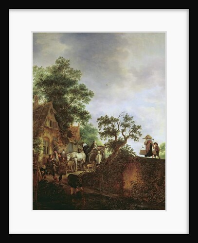 Travellers by an Inn by Isack van Ostade