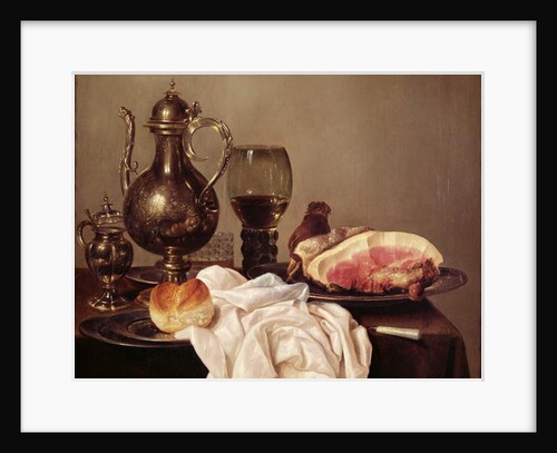 Breakfast Still Life by Willem Claesz. Heda