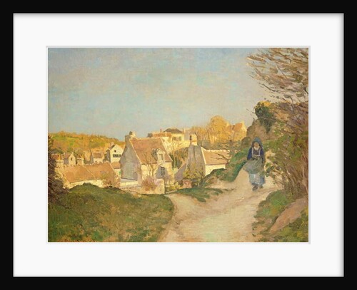 The Hill at Jallais, Pontoise, 1875 by Camille Pissarro