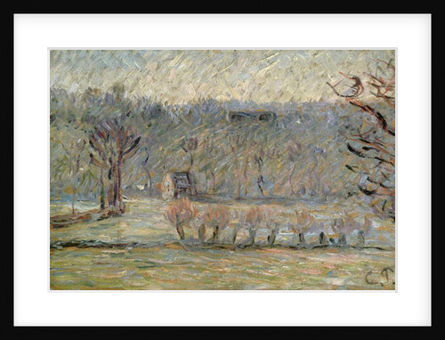 The Hill at Vaches, Bazincourt, c.1890 by Camille Pissarro