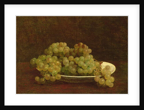Still Life of Grapes, 1890 by Ignace Henri Jean Fantin-Latour