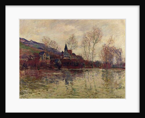 Floods at Giverny, 1886 by Claude Monet