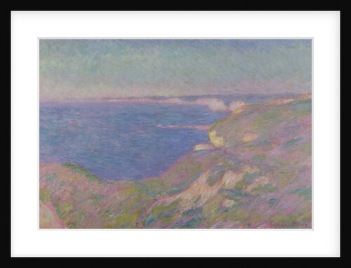 The Cliffs Near Dieppe, 1897 by Claude Monet