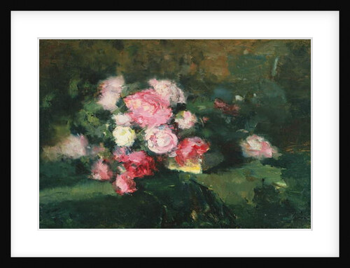 Peonies, 1875 by Albert-Charles Lebourg