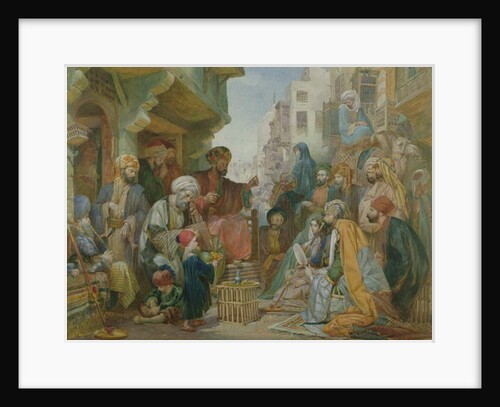 A Street in Cairo by John Frederick Lewis
