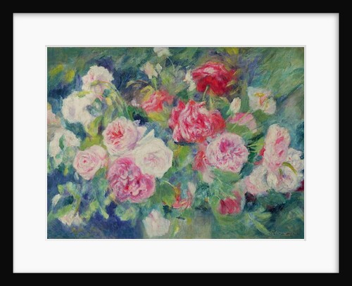 Roses, c.1885 by Pierre Auguste Renoir