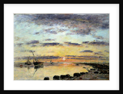 Le Havre, 1889 by Eugene Louis Boudin