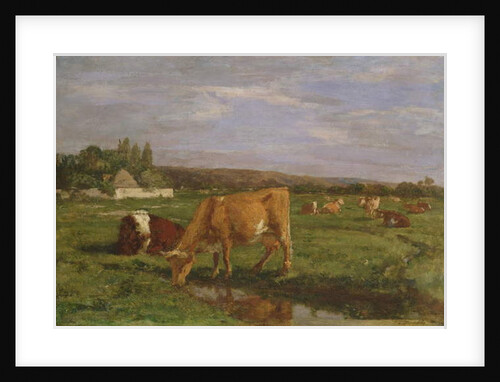 The Valley of the Touques, c.1858-62 by Eugene Louis Boudin