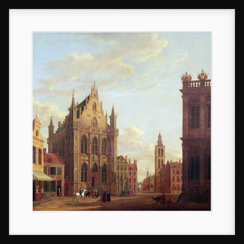 Bruges, 1824 by Augustus Wynantsz