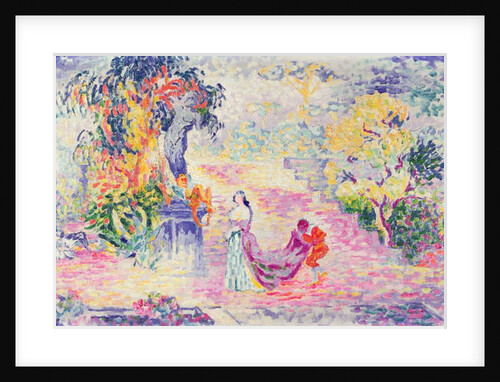 Woman in the Park, 1909 by Henri-Edmond Cross