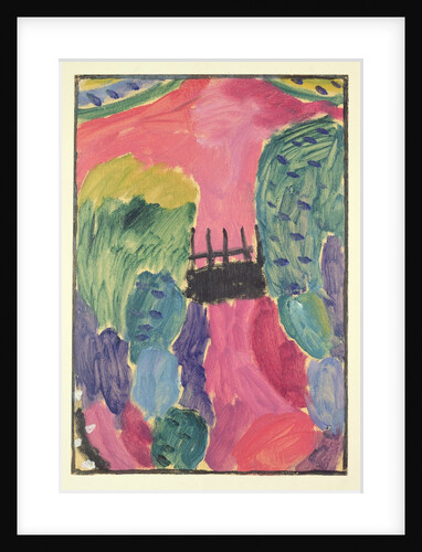 The Red Road, 1915 by Alexej von Jawlensky