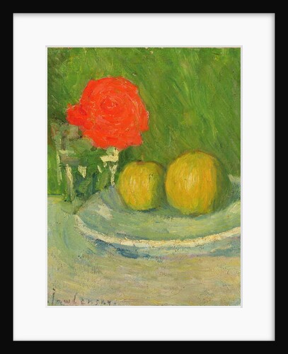 Apples and a Rose, 1905 by Alexej von Jawlensky