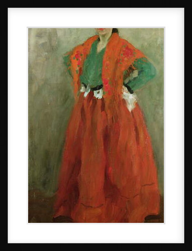 The Artist's Wife dressed as a Spanish Woman, c.1901 by Alexej von Jawlensky