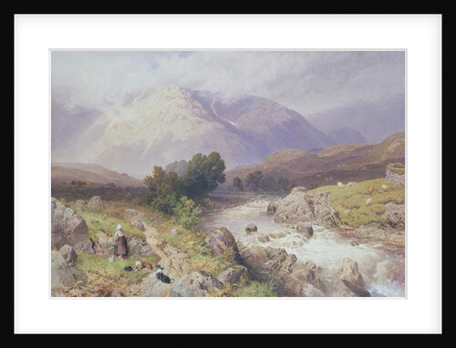 Highland Scene near Dalmally, Argyll by Myles Birket Foster