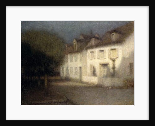 The House, 1900 by Henri Eugene Augustin Le Sidaner