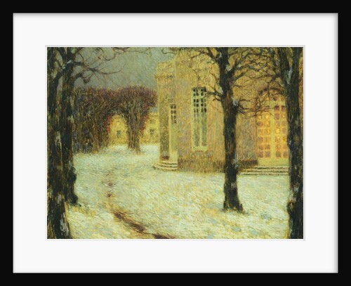 The Pavilion at Versailles, 1912 by Henri Eugene Augustin Le Sidaner