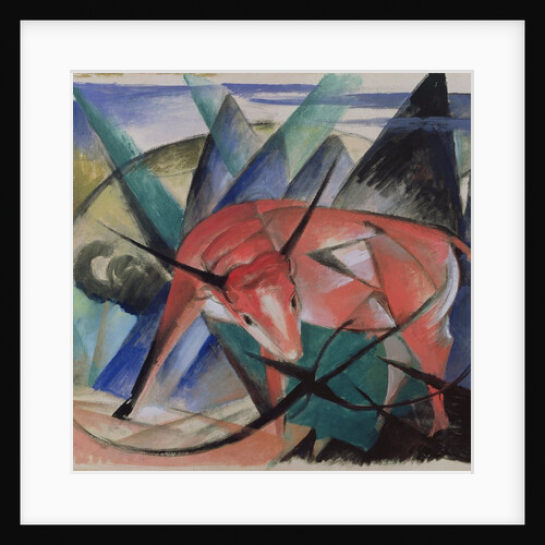 Red Bull by Franz Marc