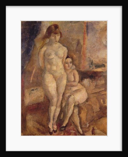 The Two Models, c.1928 by Jules Pascin