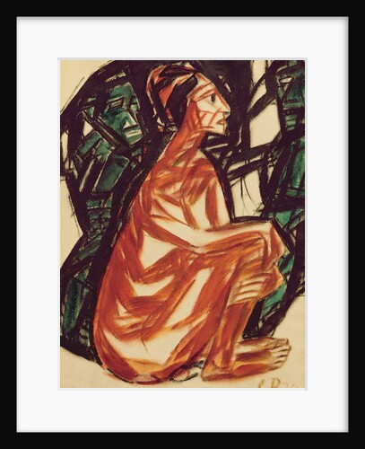 Waiting, 1920 by Christian Rohlfs