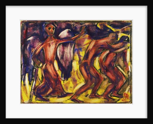 The Expulsion from Paradise, 1920 by Christian Rohlfs