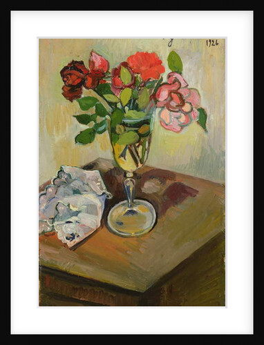 Roses in a Glass, 1926 by Marie Clementine Valadon