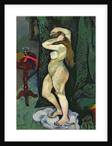 Nude Arranging her Hair, c.1916 by Marie Clementine Valadon