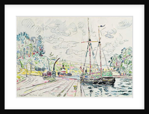 Morlaix, 1927 by Paul Signac