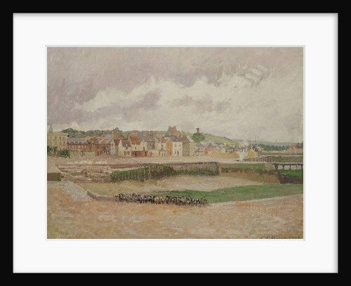Dieppe, the Duquesne Basin, 1902 by Camille Pissarro