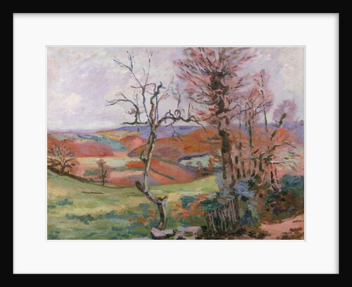 The Puy Barion at Crozant, Brittany by Jean Baptiste Armand Guillaumin